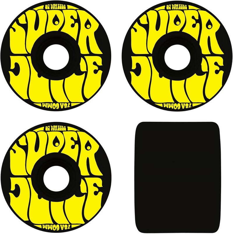 OJ Skateboard Wheels Super Juice 60mm 78a Skateboard Wheels - Set of 4 Wheels - Image 1